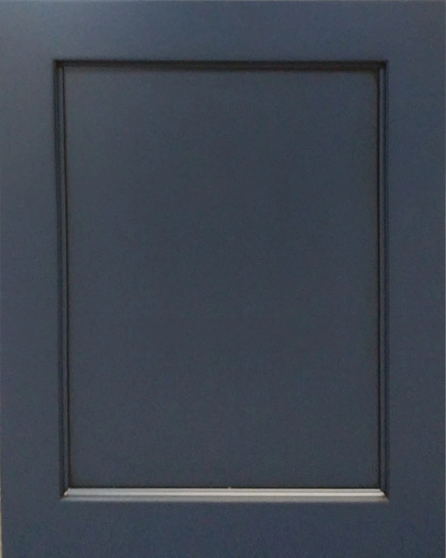 Charleston Tedd Wood Landmark door in Naval / Bold Black Shadow
