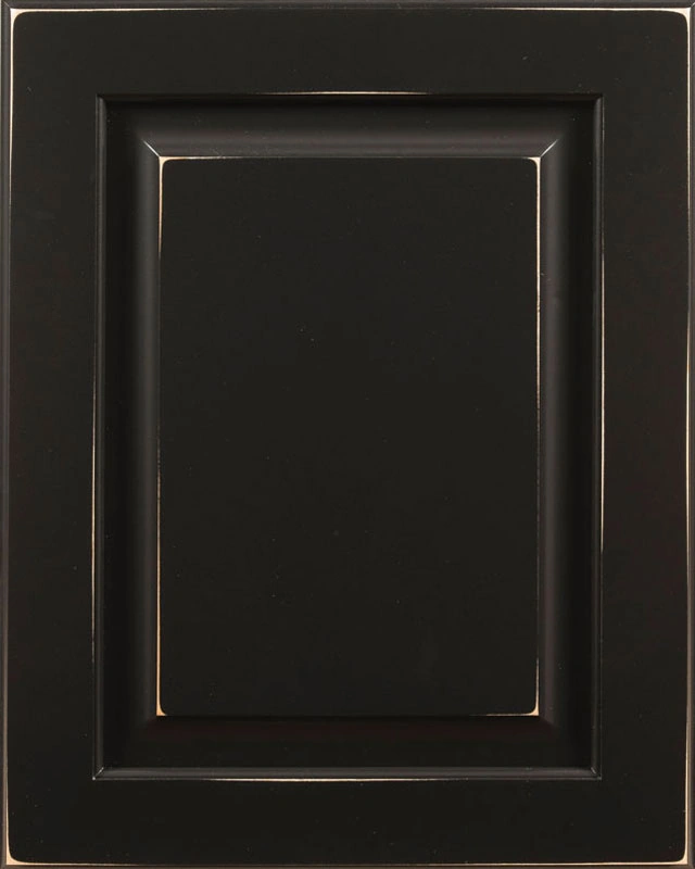 Cypress Tedd Wood Luxury Line door in Heritage Black / Antiqued Maple