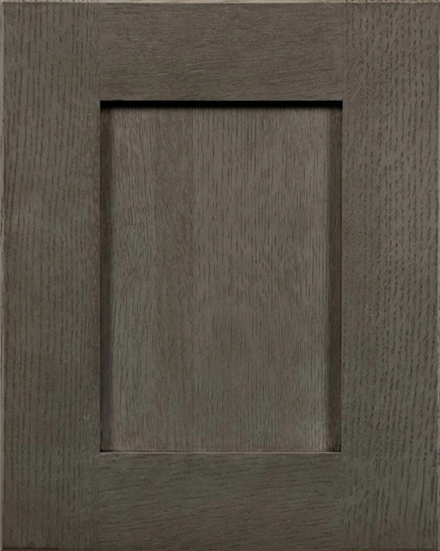 Glendale Tedd Wood Landmark door in Charcoal / Quarter Sawn White Oak