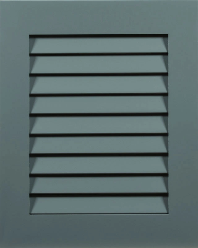 Louvre Solid Tedd Wood Luxury Line door in Slate / Maple