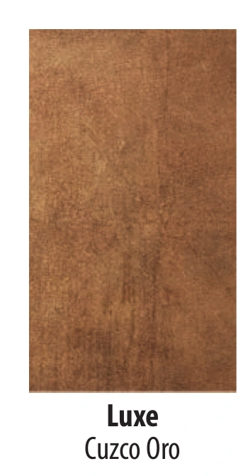 Luxe Tedd Wood Luxury Line material sample in Cuzco Oro