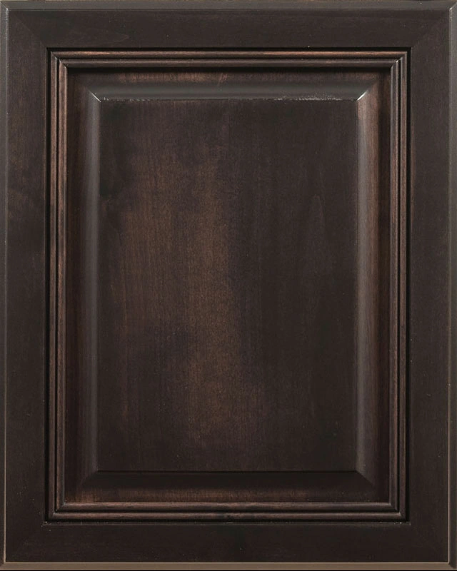 Newport Tedd Wood Luxury Line door in Espresso / Alder