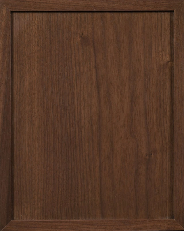 Omaha II Tedd Wood Luxury Line door in Leather Brown / Walnut