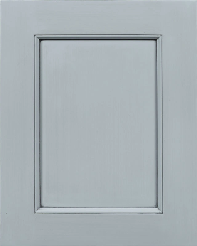 Woodmont Tedd Wood Landmark door in Cottage Blue / Maple